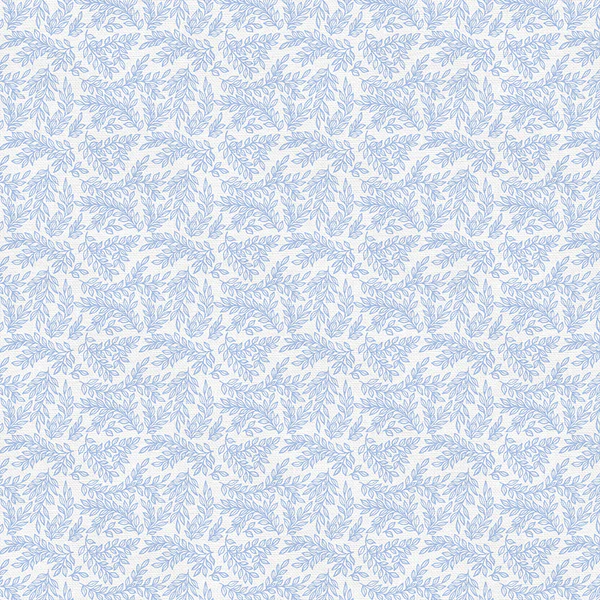 Textured Tonals | Branches - Blue on White