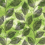 Go w/ the Flow | Mosaic Leaves - Lime