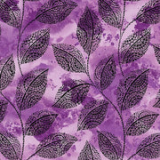 Go w/ the Flow | Mosaic Leaves - Purple