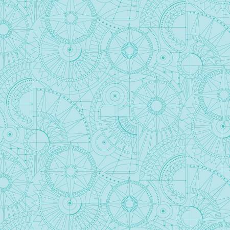 Cityscape Day | Blueprint - Aqua