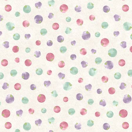 Sunroom | Berry Dot - Whip Cream