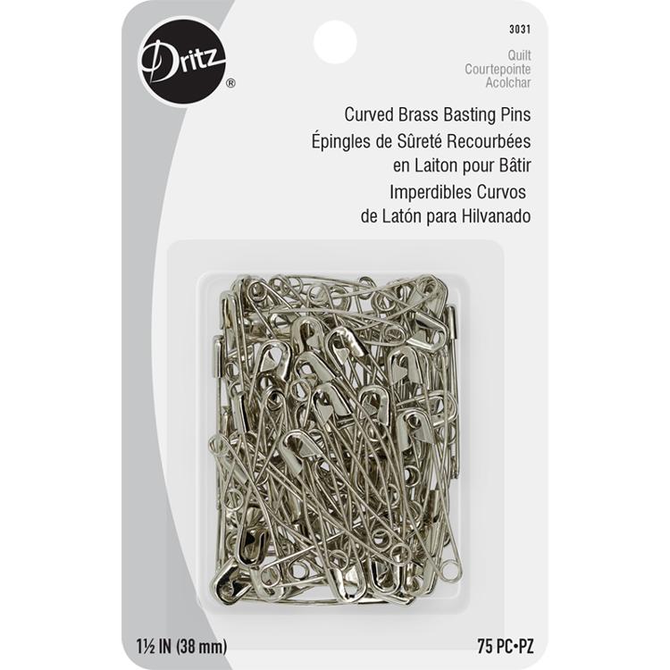 Curved Basting Pins | 1.5"