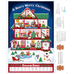 Merry Beary Advent Calender | Fabric Book