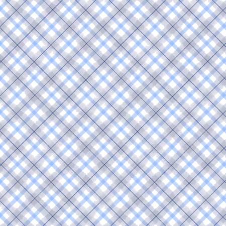 Let It Snow-Man | Plaid - White
