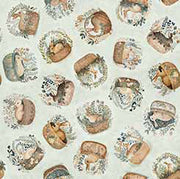 Cotton Tails | Sage - Rabbit & Basket Toss