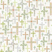 Rejoice | Crosses - Cream