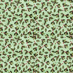 Wonderful Christmastime | Holly - Pistachio