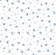 Snowman Holiday | Stars - White