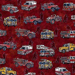American Heroes Firefighter | Fire Trucks - Brick