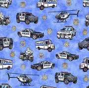 American Heroes Police | Police Cars - Blue