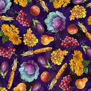 Cornucopia Harvest | Harvest Fruits - Purple