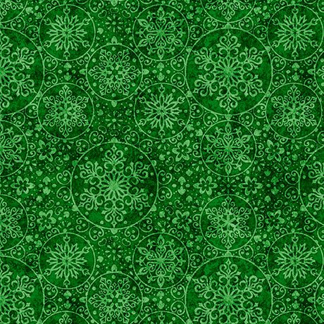 Santa's Workshop | Snowflakes - Green