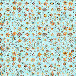 Bohemian Sunrise | Stars - Aqua