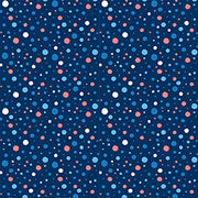 Meow Meow Meow | Dots - Navy