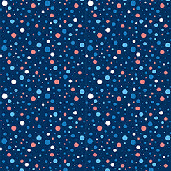 Meow Meow Meow | Dots - Navy