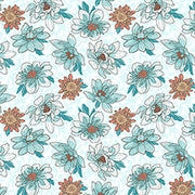 Dahlias at Dusk | Floral Toss - White