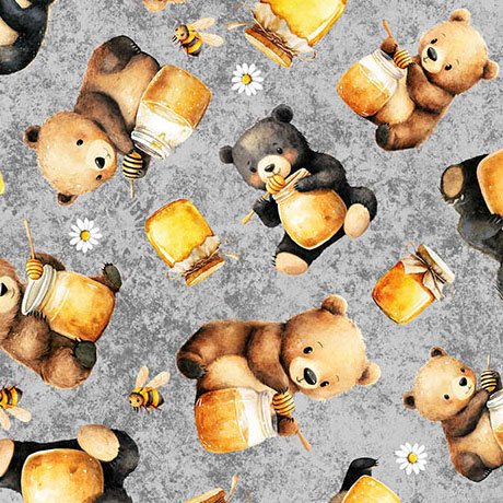 Buzz, Buzz, Buzz | Bears - Gray