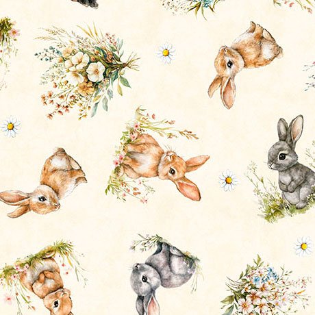 QT Cuties 3 | Bunnies - Cream