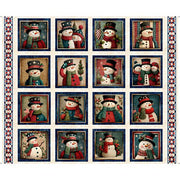 All American Snowman | Picture Patches