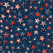 All American Snowman | Stars - Navy