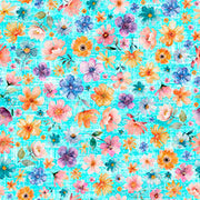 Udderly Adorable | Flower Toss - Lt Turquoise