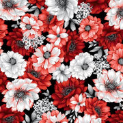 Scarlet's Treasure | Large Floral - Red/White