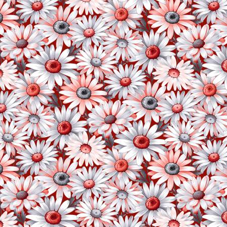 Scarlet's Treasure | Daisies - Red