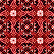 Scarlet's Treasure | Foulard Tiles - Red