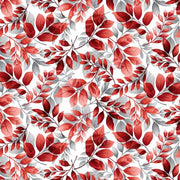Scarlet's Treasure | Leaves - White/Red