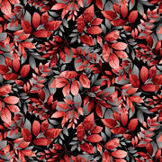 Scarlet's Treasure | Leaves - Black/Red