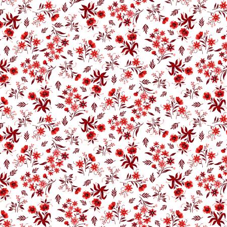Scarlet's Treasure | Nosegays - White/Red