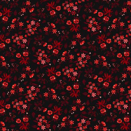Scarlet's Treasure | Nosegays - Black/Red