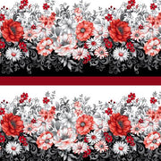 Scarlet's Treasure | Border Stripe - Red/White