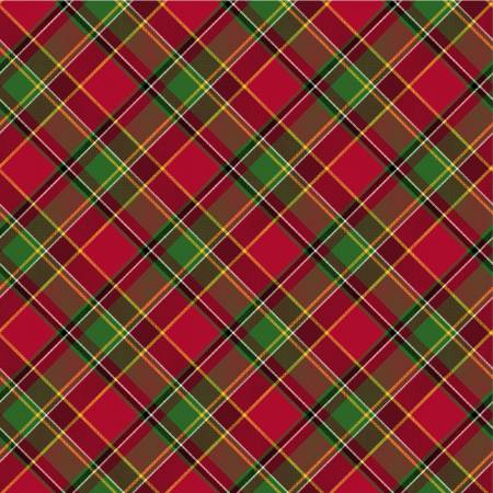 Holiday Splendor | Holiday Plaid - Berry