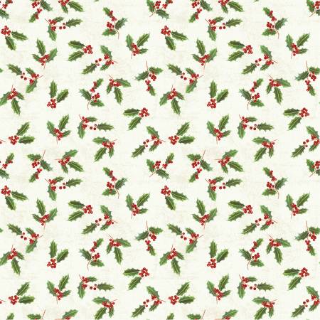 Holiday Splendor | Touch of Holly - Ivory