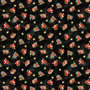 Meowy Christmas | Jolly Mice - Black