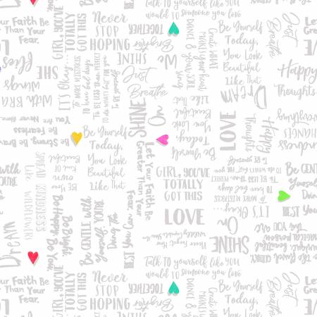 Shine On | Self-Love - White