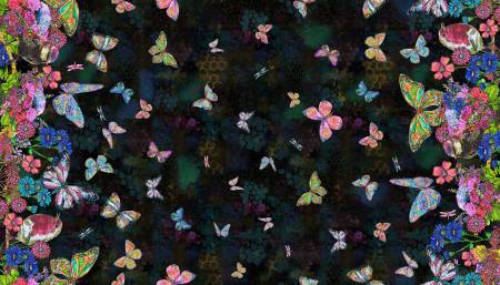 Shine On | Butterflies in Bloom - Black