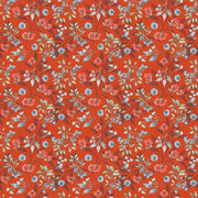 America the Beautiful | Flowing Florals - Red
