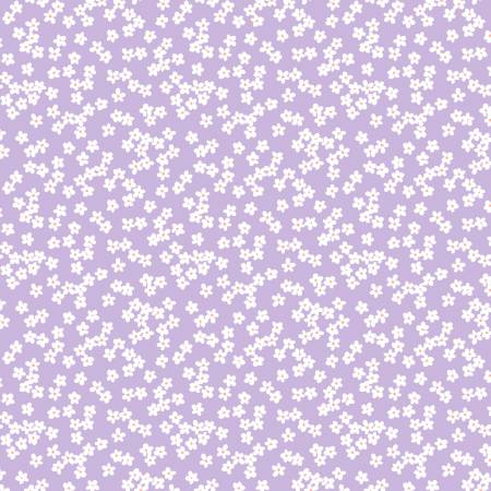 Light Purple Floral Clusters