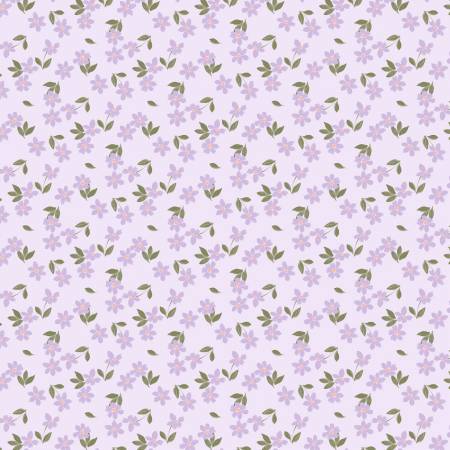 Light Purple Scattered Flowers