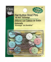 Button Flat Head Pin
