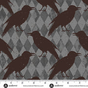 Nevermore | Crow Harlequin - Gray