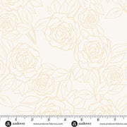 Color Me Pretty | 108" - Rose Bloom - Cream