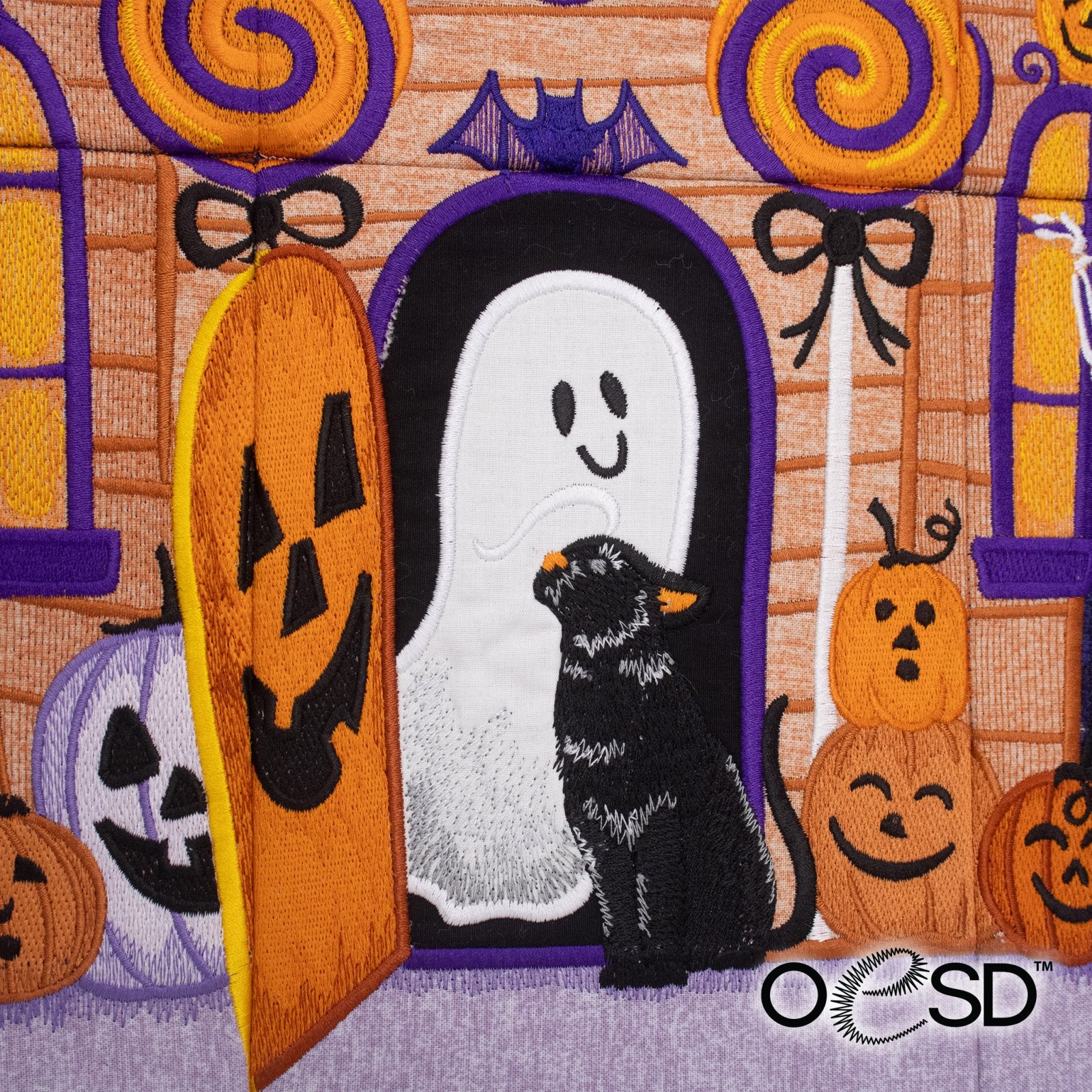 Boo Manor Tiling Scene
