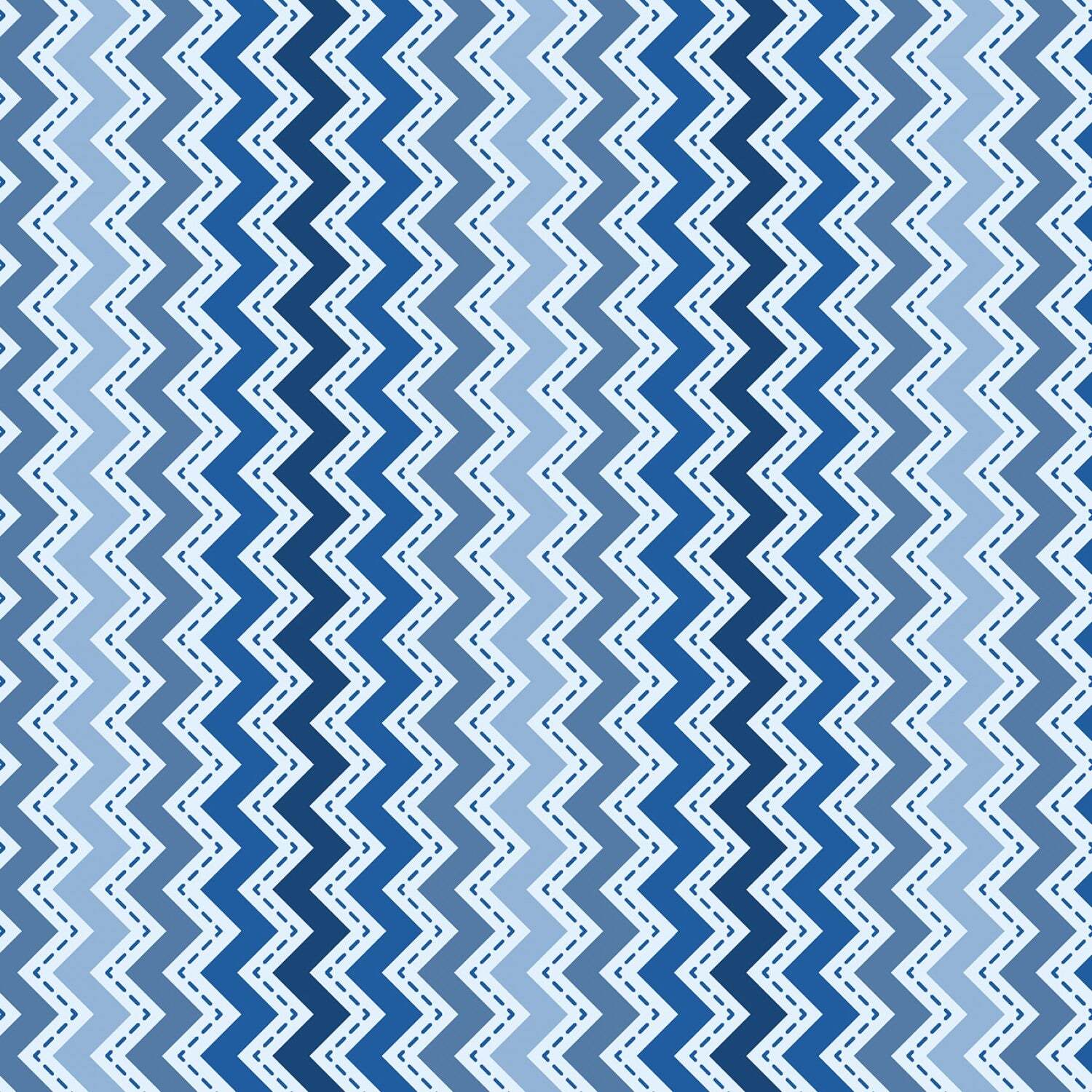 Blue Zig Zag