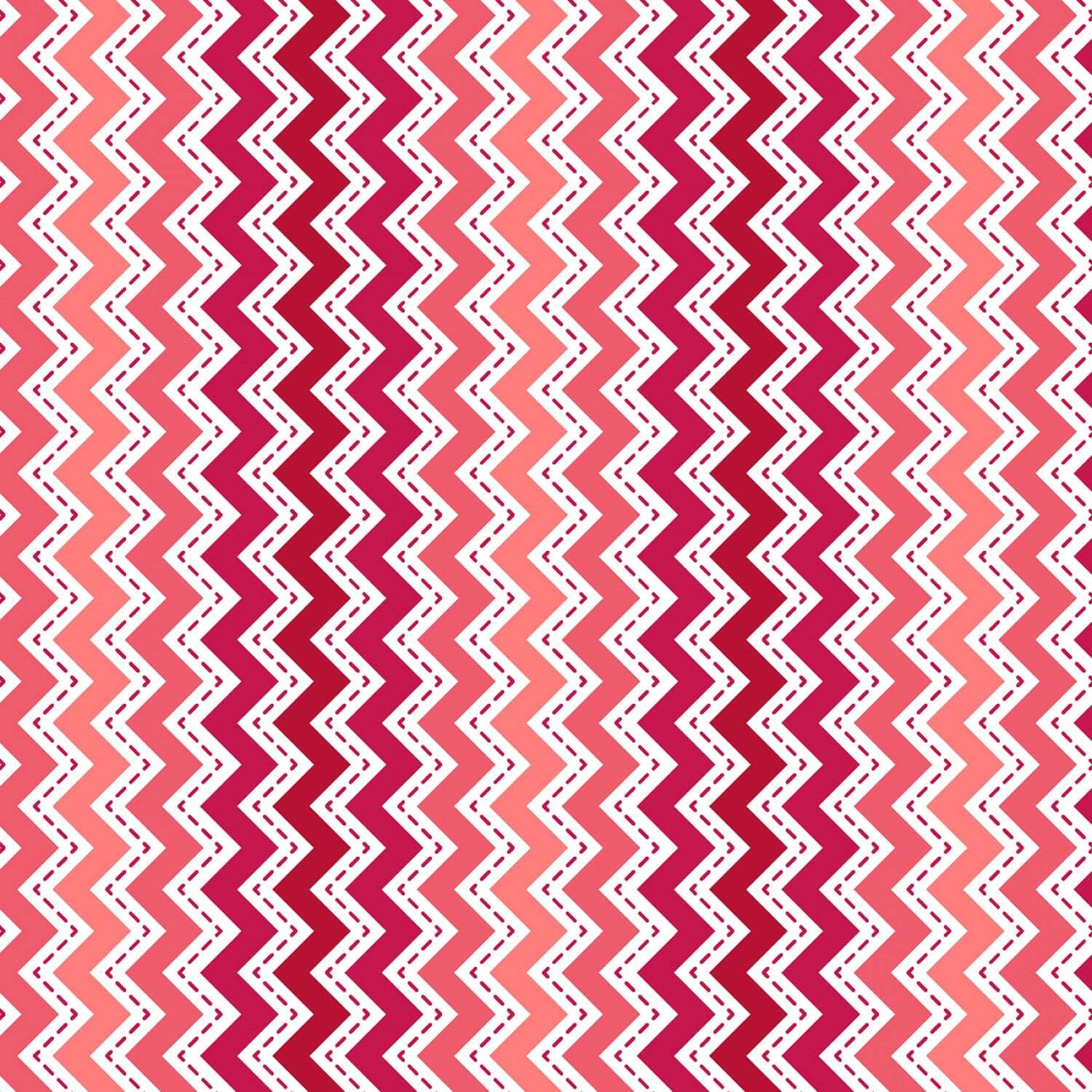Red/Pink Zig Zag