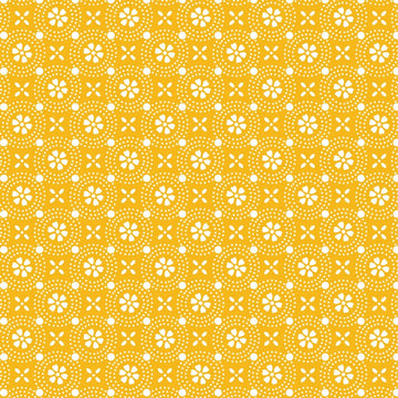 Yellow Dotted Circles