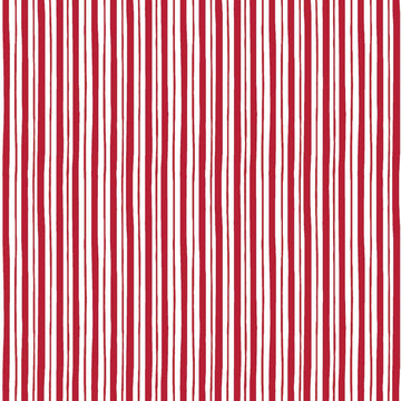 Red Mini Awning Stripe