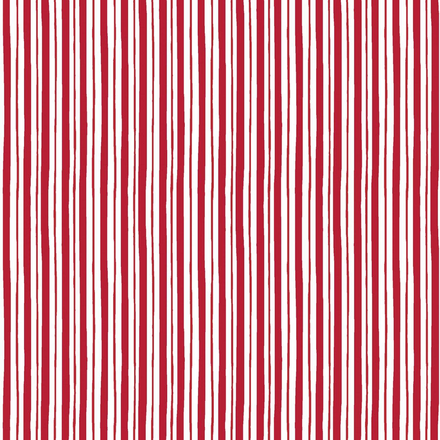 Red Mini Awning Stripe